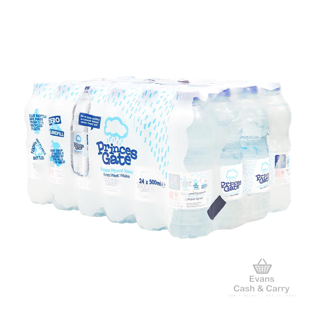 (BBE 02/26) Princes Gate Screw Top Water Case (24x500ml)