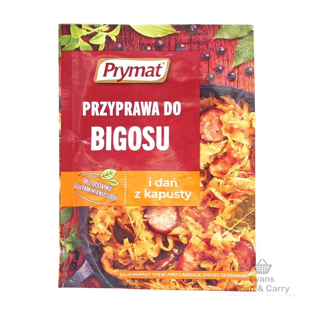 (BBE 11/25) Prymat Przyprawa Do Bigosu i dan z kapusty - seasoning for bigos and cabbage dishes (20g)