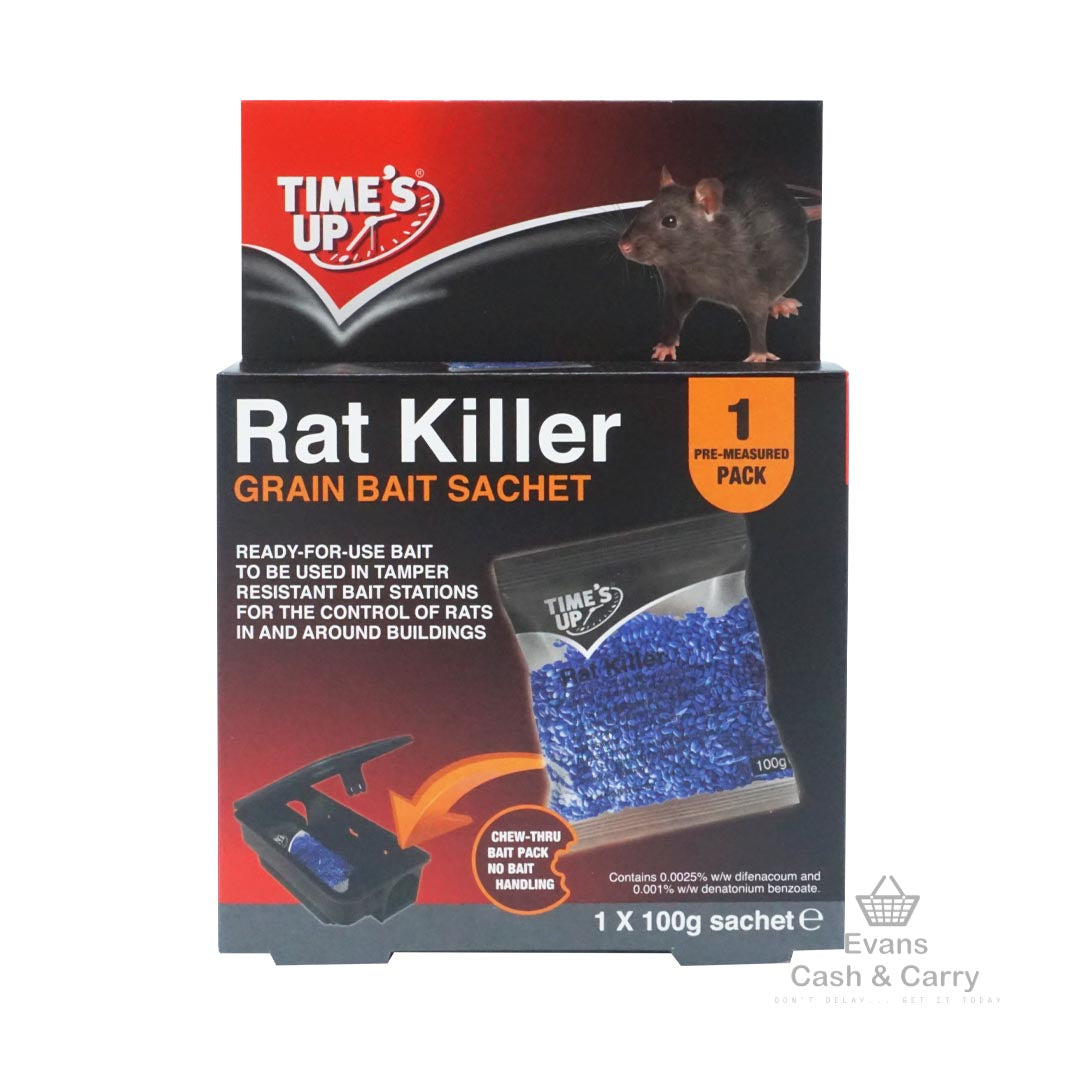 Rat Killer - Grain Bait Sachet (100g)