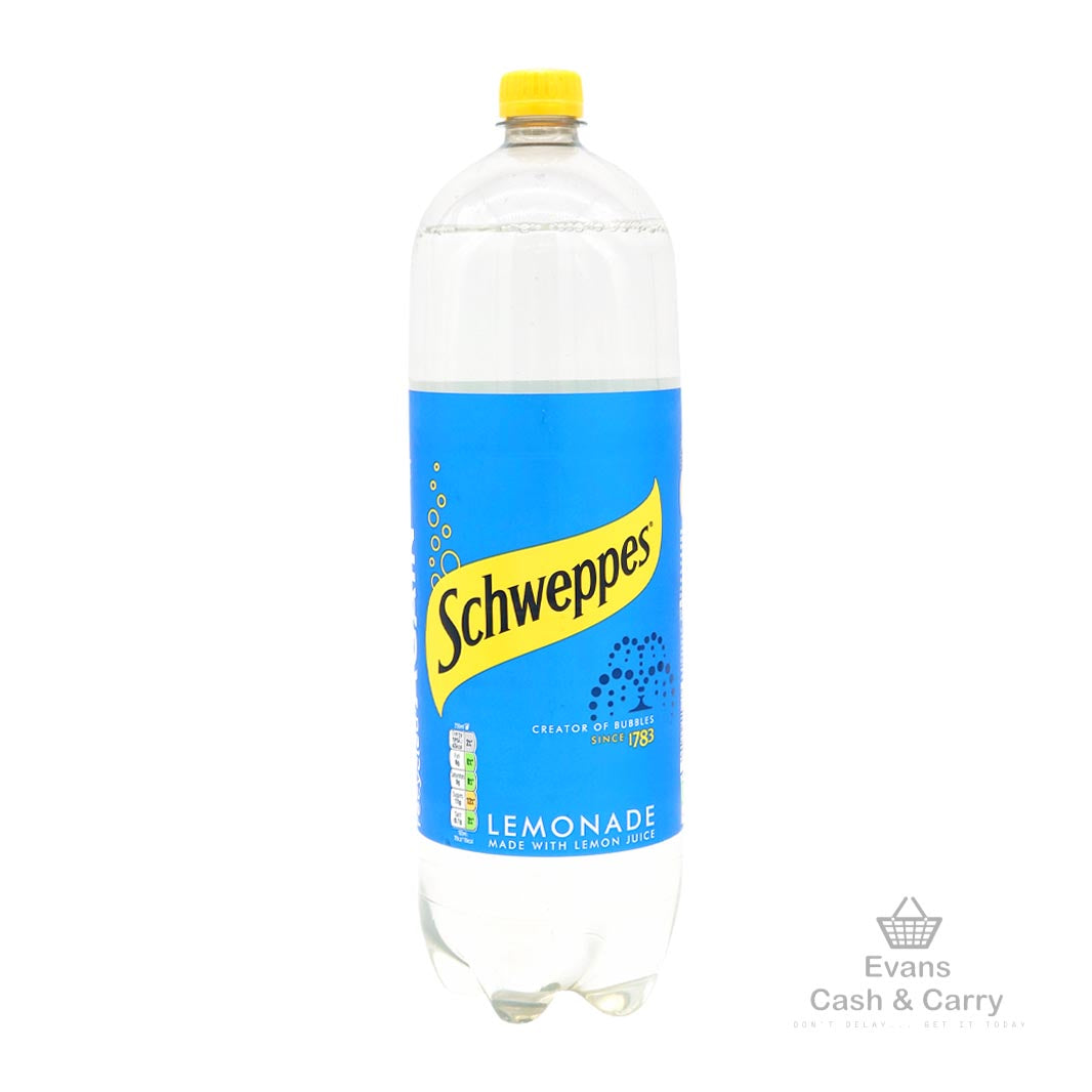 (BBE 31/10/24) Schweppes Lemonade 2L (£1.20 each or 2 for £2.20)