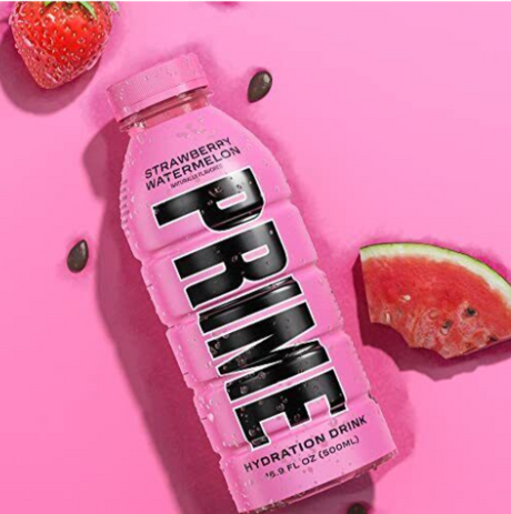 Bottle of Strawberry and Watermelon Prime