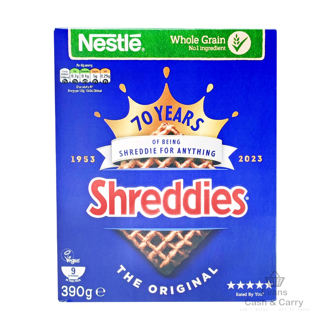 (BBE 07/24) Nestle Shreddies Original Cereal (390g)