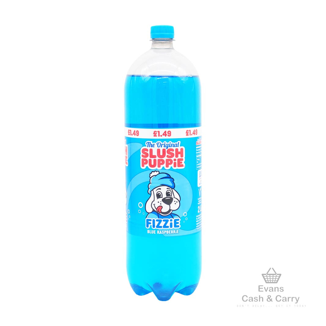 (BBE 31/10/24) Slush Puppie Fizzie Blue Raspberrie Drink (2L) (80p each or 2 for £1.50)