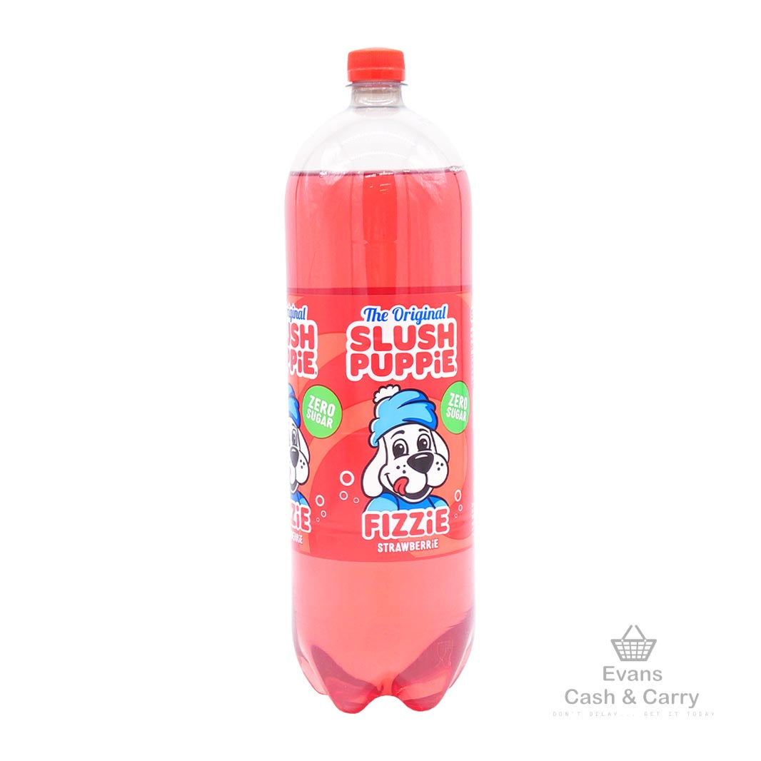 (BBE 31/08/24) Slush Puppie Fizzy Strawberry Drink (2L) (80p each or 2 for £1.50)