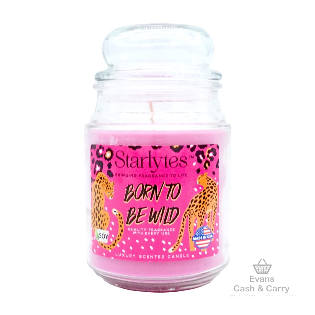 Starlytes Jar Candle- Born To Be Wild (510g)