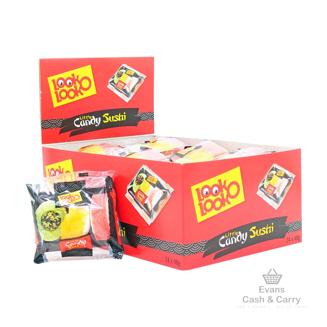 (BBE 03/24) CASE of Little Candy Sushi (24x40g)