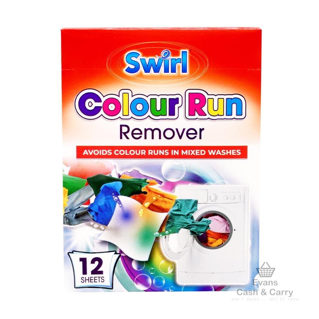 Swirl Colour Run Remover (12 Sheets)