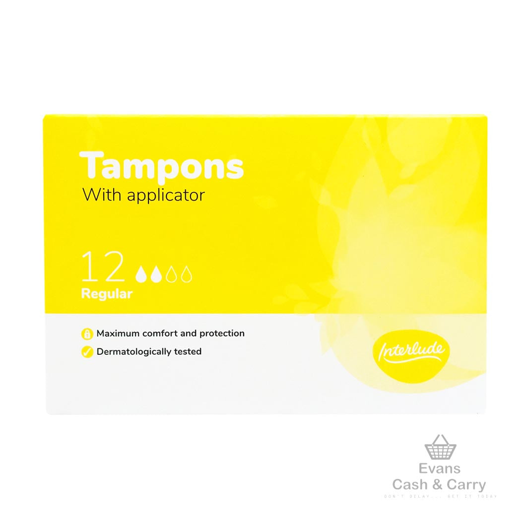 Interlude Tampons With Applicator Regular (12pk)