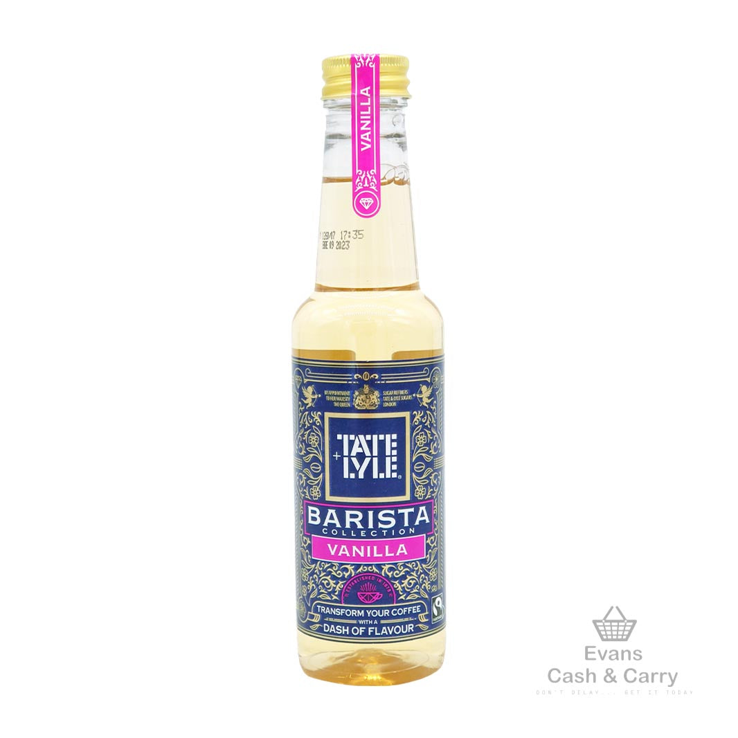 (BBE 09/23) Tate & Lyle Barista Collection Vanilla Syrup (250ml)