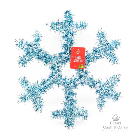 Tinsel Snowflake (Assorted)