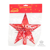 20cm Tree Top Star (Assorted)