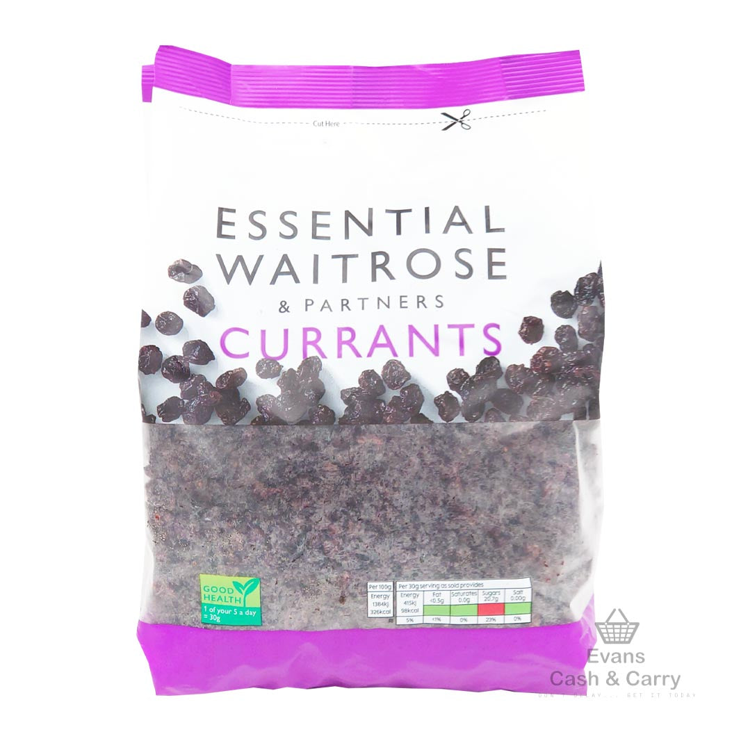 (BBE 12/23) Essential Waitrose Currants (1Kg)