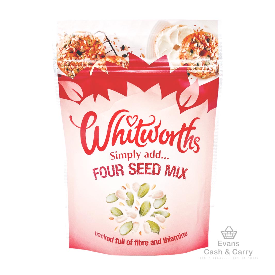 (BBE 02/24) Whitworths Four Seed Mix (150g) (60p each or 4 for £2)