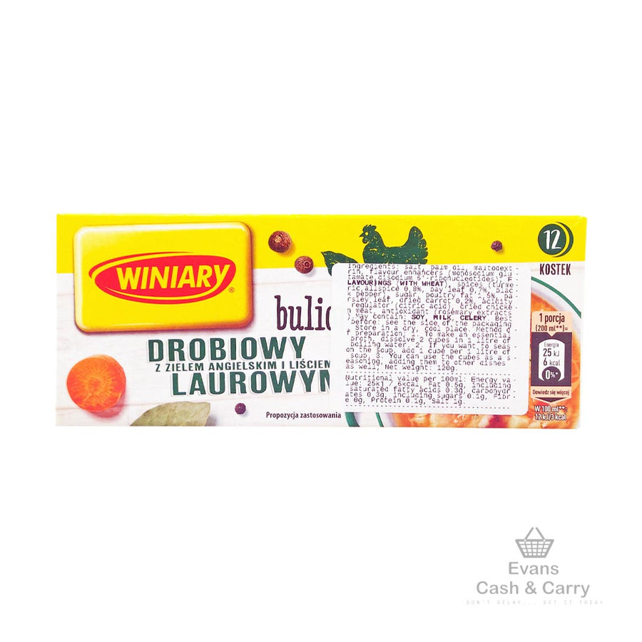 (BBE 02/25) Winiary Bulion Drobiowy Laurowym Chicken broth with bay