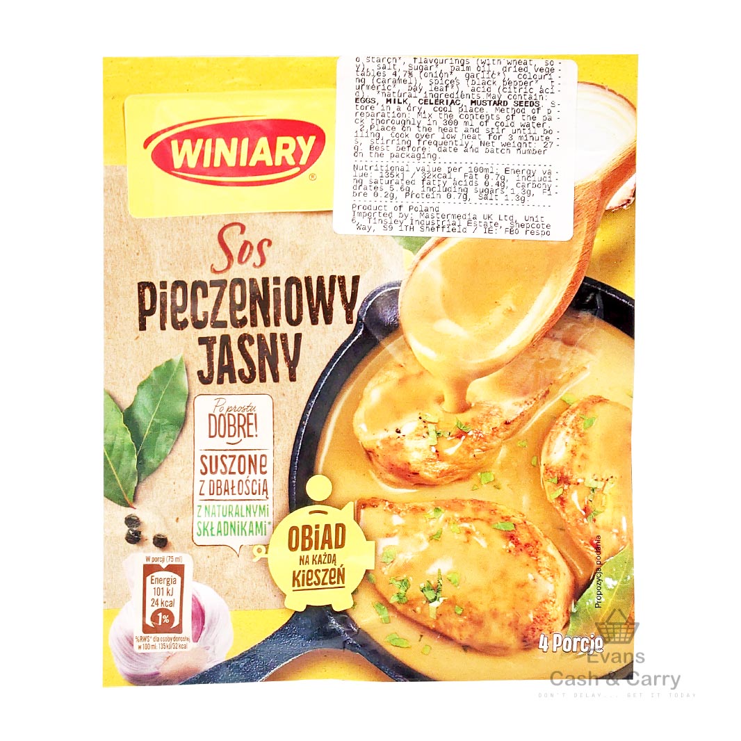 (BBE 12/24) Winiary Sos Pieczeniowy Jasny - Light gravy (27g)