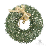 Luxury Tinsel Wreath (Assorted Colours)