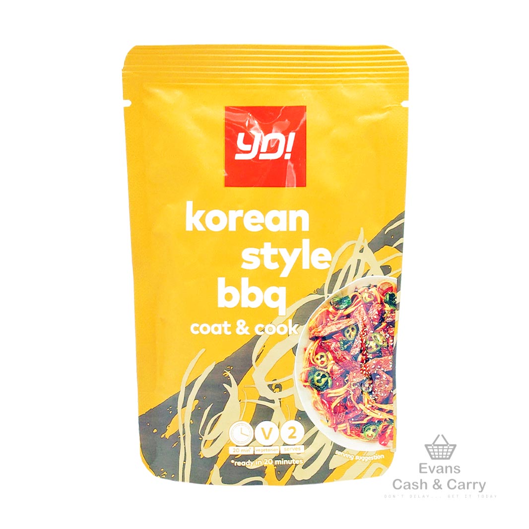 (BBE 21/04/24) Yo! Korean Style Bbq Coat & Cook (100g) (70p each or 3 for £1.80)