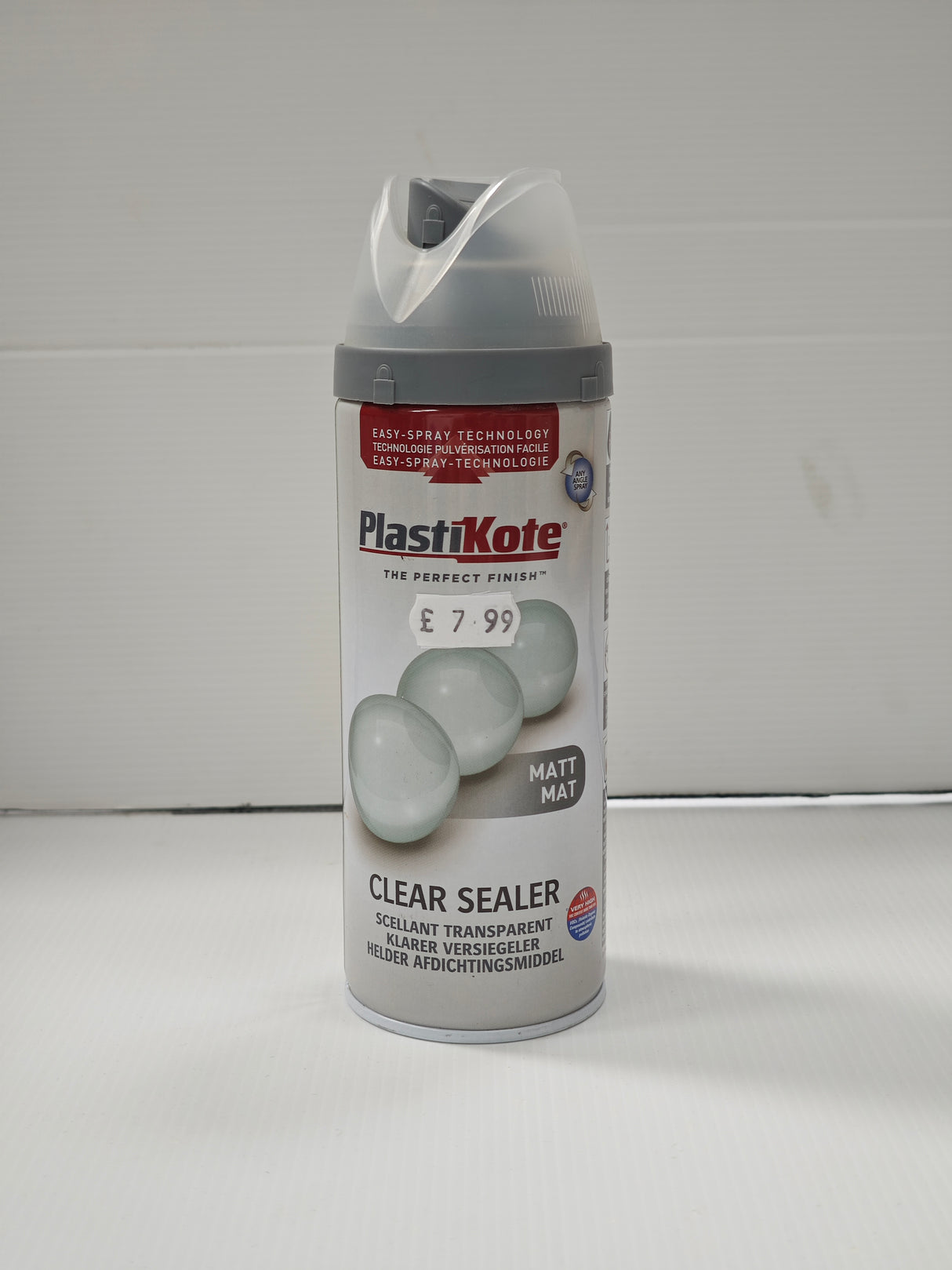 Plastikote MultiSurface Spray Paint - Matt (400ml)