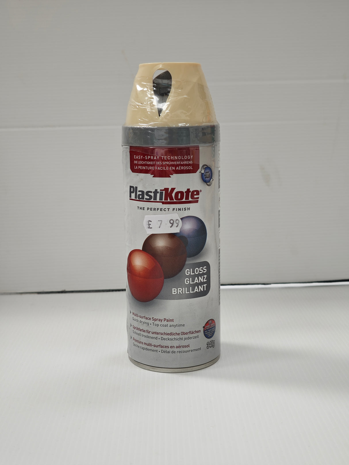 Plastikote MultiSurface Spray Paint - Gloss (400ml)