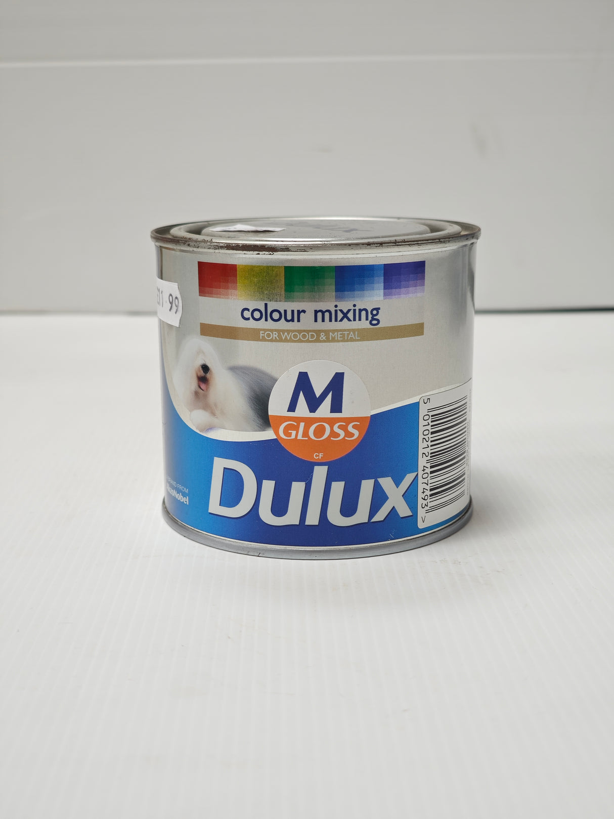 Dulux Wood & Metal Paint Mixing Gloss - Medium Base (500ml)