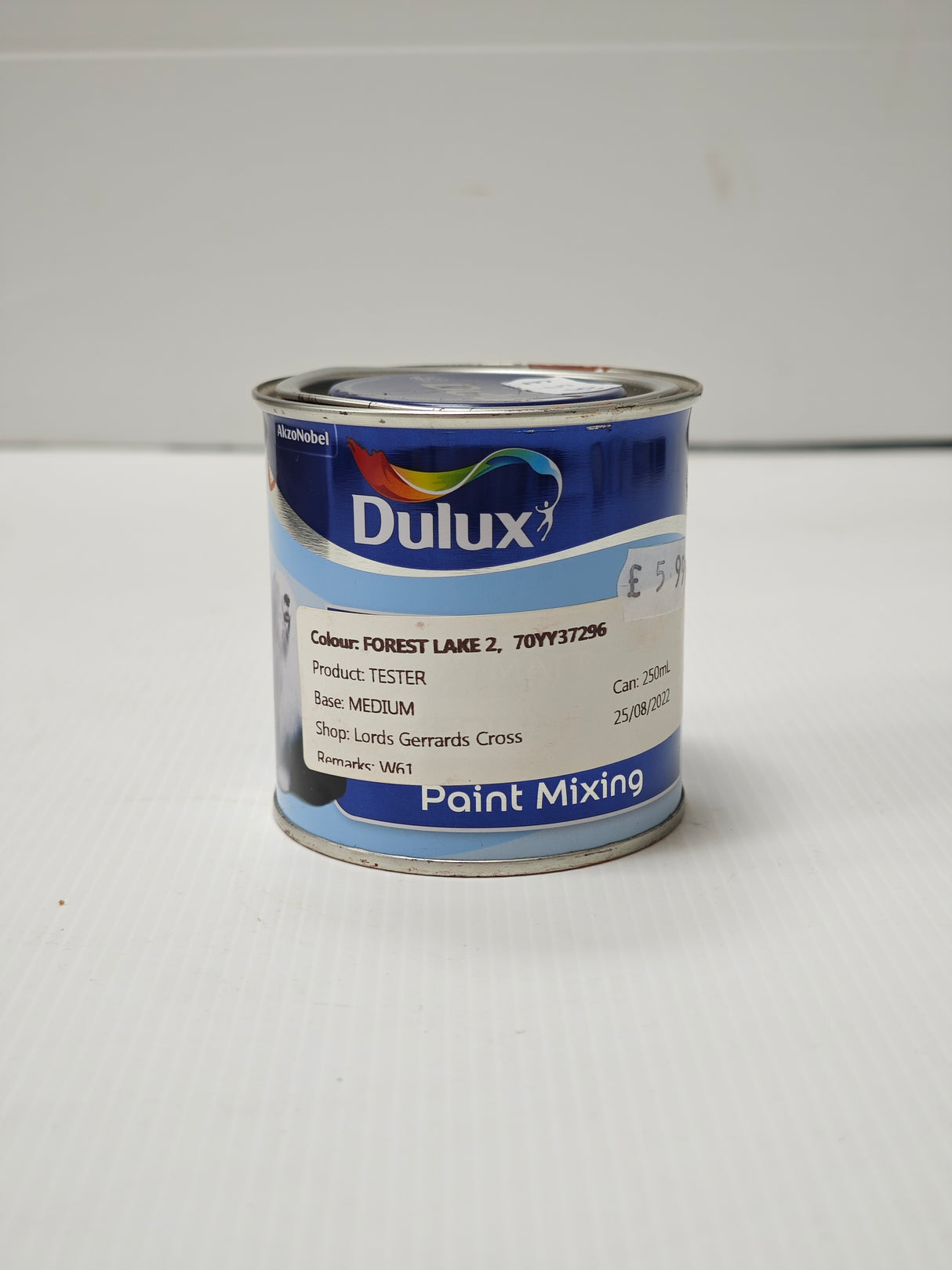 Dulux Medium Base - Forest Lake (250ml)