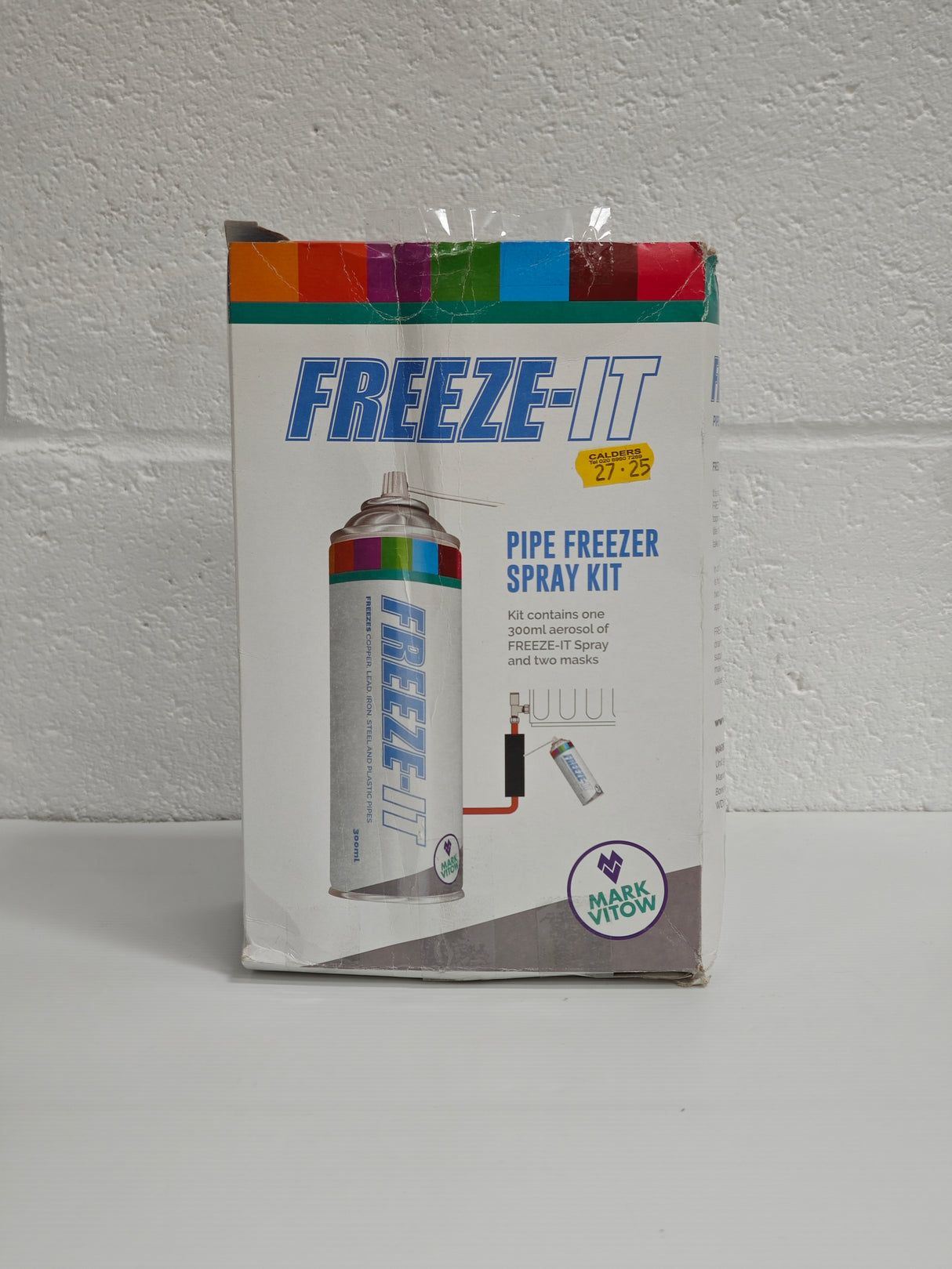 Freeze-It pipe freezer spray kit