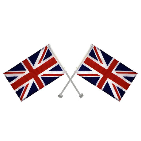 Union Jack Car Flag (2 pack)