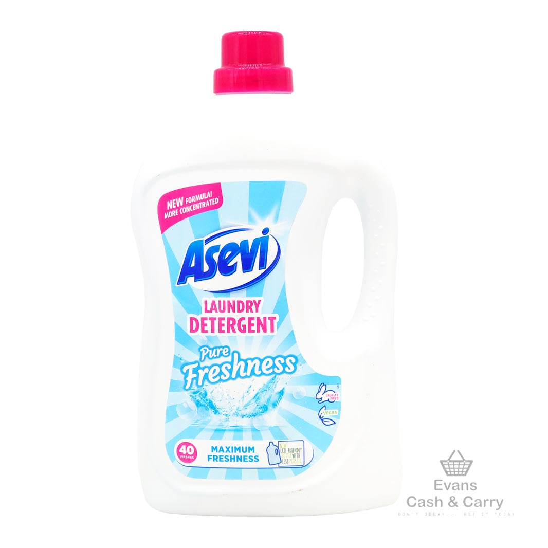 Asevi Liquid Laundry Detergent Pure Freshness 44wash (2376ml)