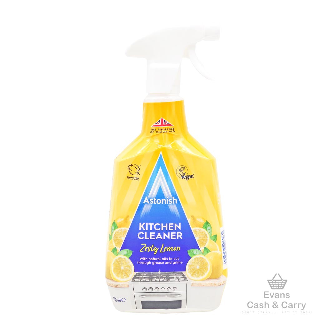 Astonish Zesty Lemon Kitchen Spray Cleaner (750ml)