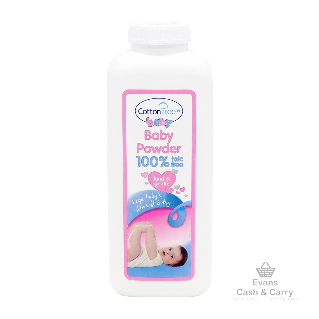 Cotton Tree 100% Talc Free Baby Powder (284g)