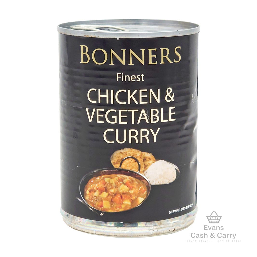 (BBE - 01/24) Bonners Chicken & Vegetable Curry (392g)