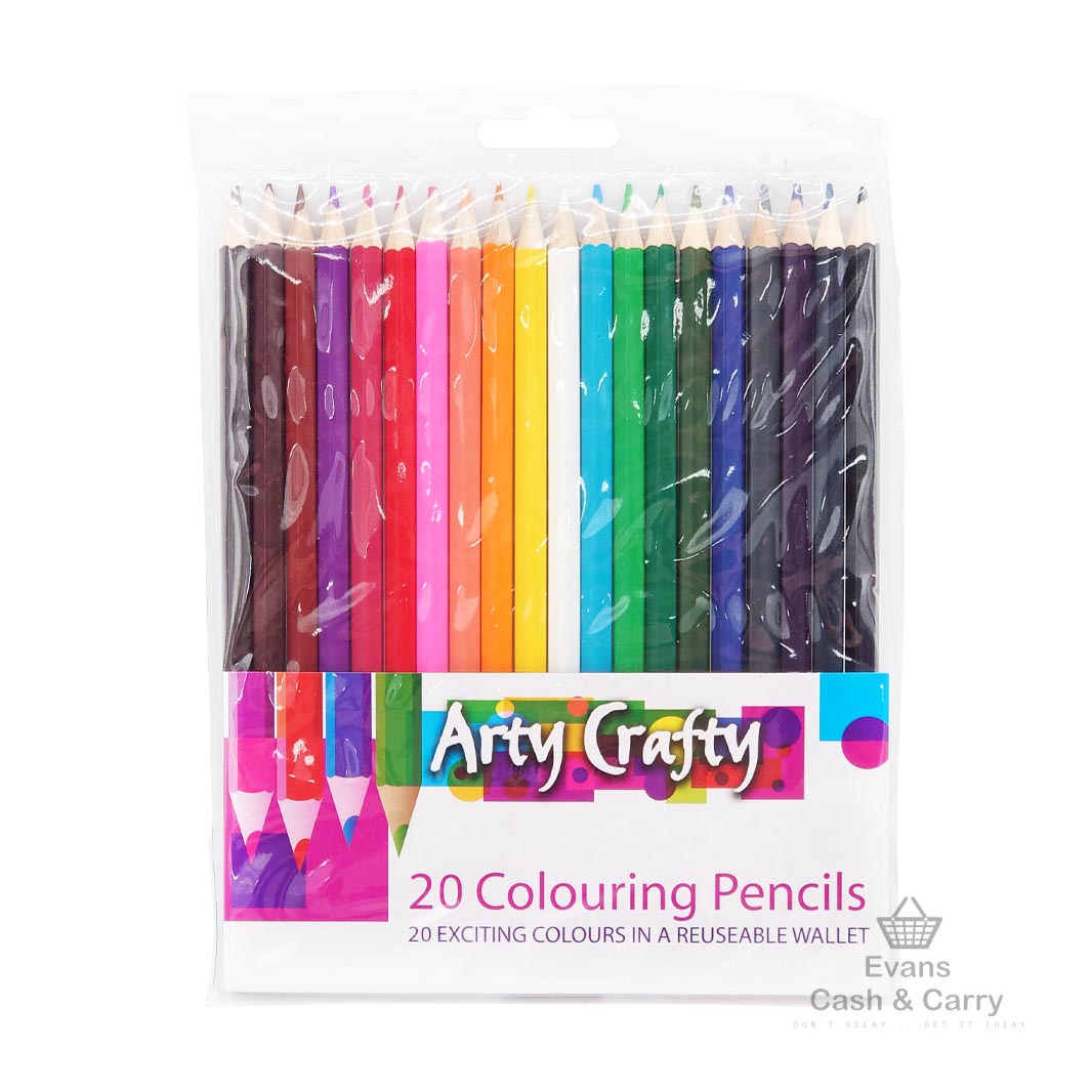 Arty Crafty Colouring Pencils 20pk