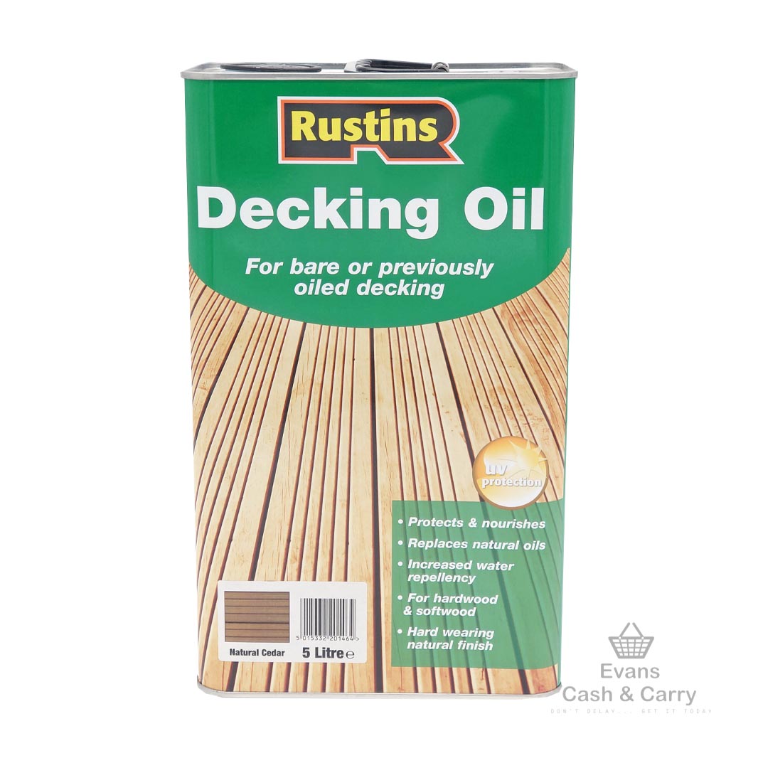 Natural Cedar Decking Oil (5L)