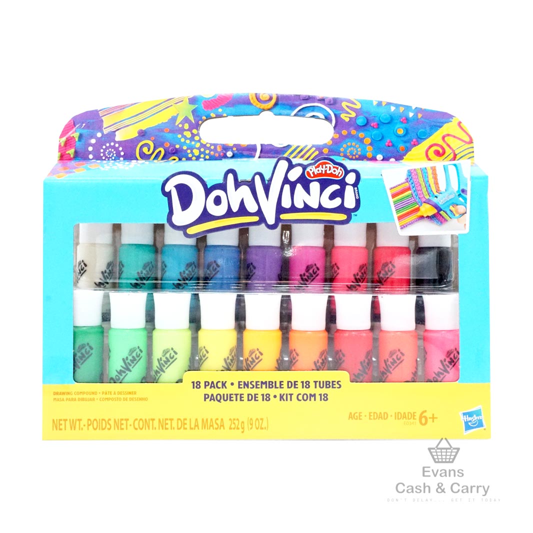 Play-Doh DohVinci Drawing Compound Set - 18 Pack