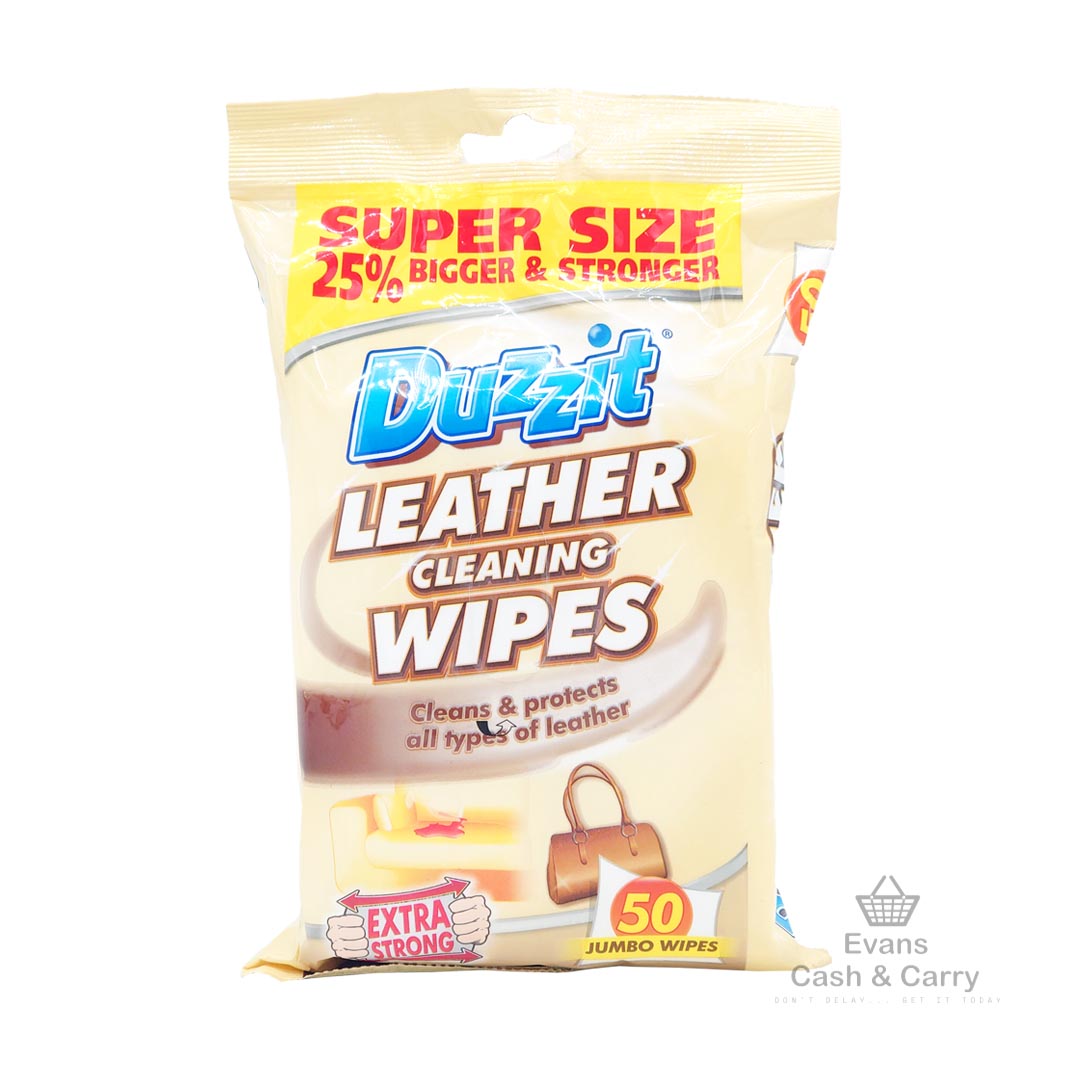 Duzzit Leather Cleaning Wipes (50 pack)