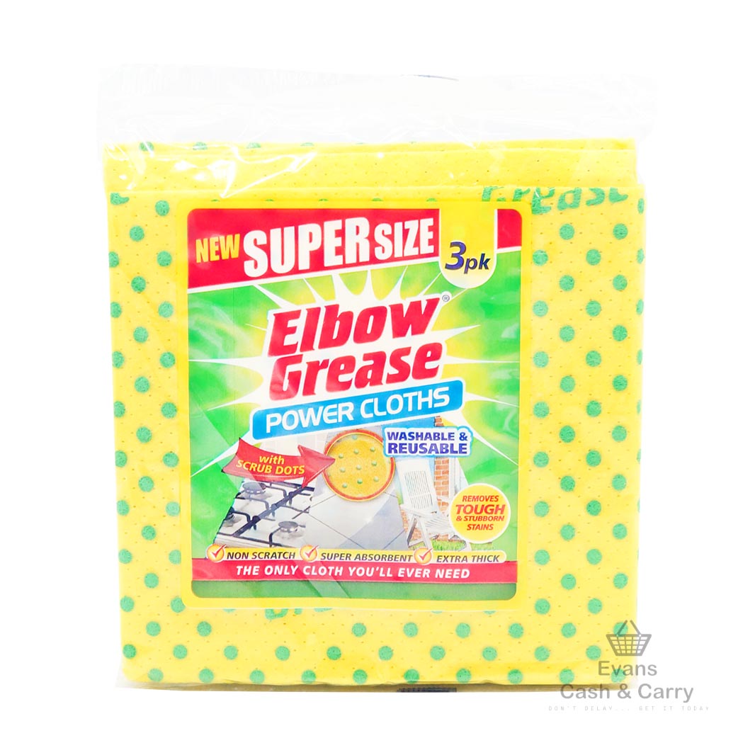 Elbow Grease Supersize Cloth (3 pack)