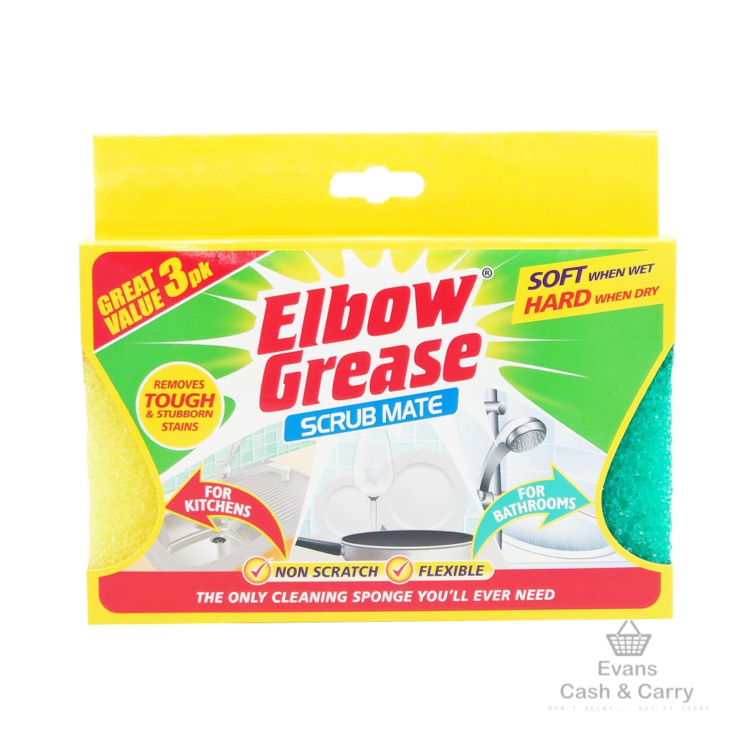 Elbow Grease Scrub Mate (3 Pack)