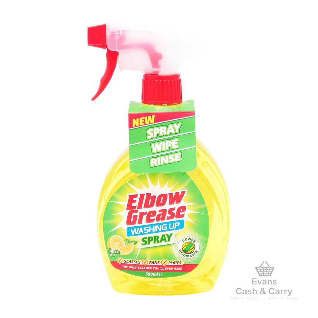 Elbow Grease Washing up Spray - Lemon (500ml)