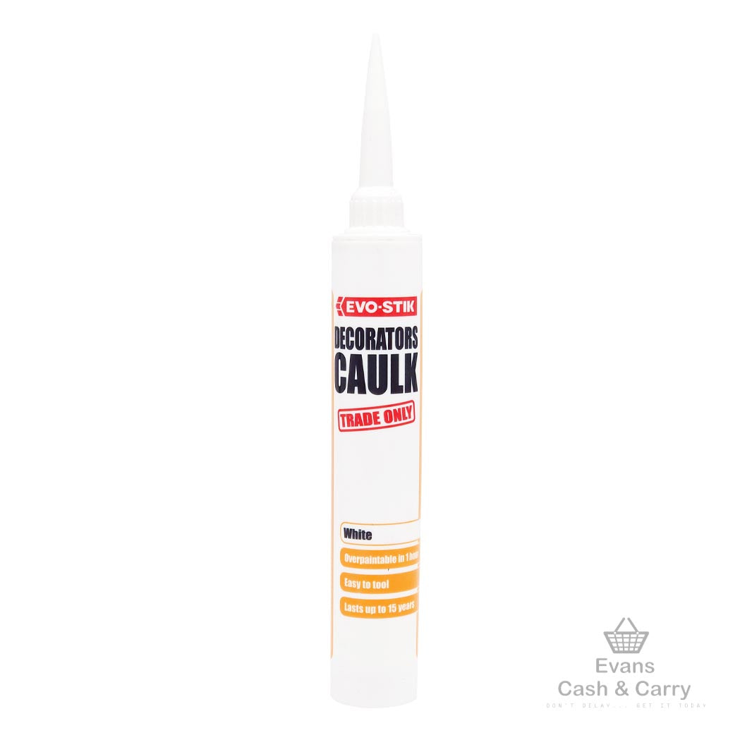 Evo Stik Decorators Caulk - White (380ml)