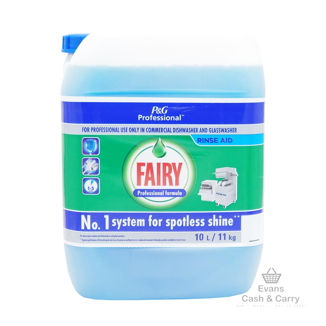 Fairy Concentrated Rinse Aid (10L) (£12 each or 2 for £20)