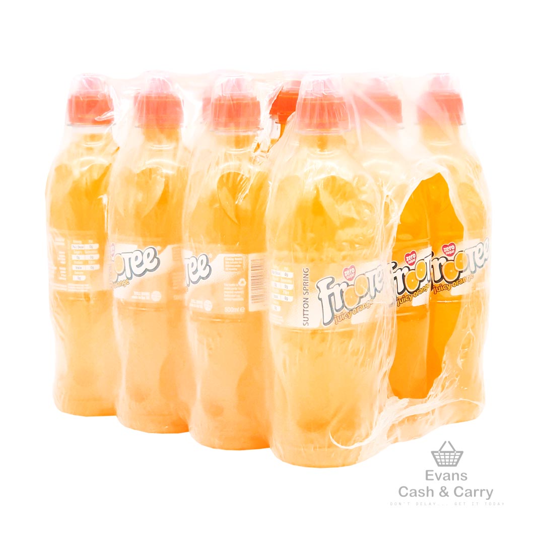 (BBE - 09/25) Frootee Juicy Orange Case (12x500ml)