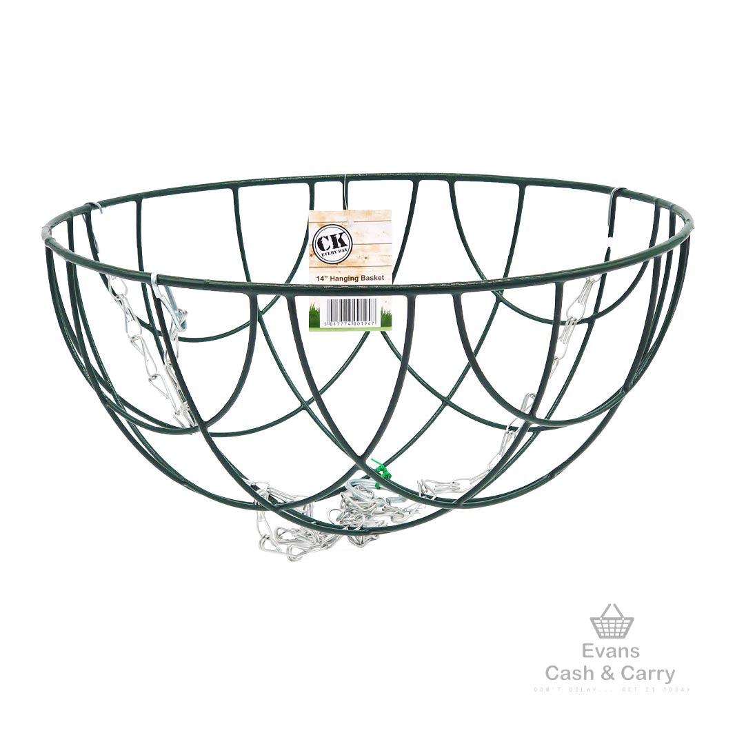 14" Wire Hanging Basket