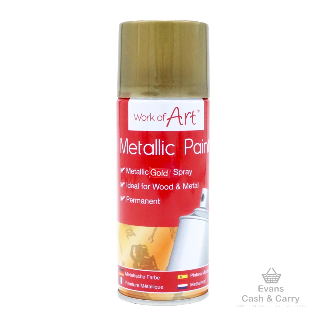 Metallic Spray Paint - Gold