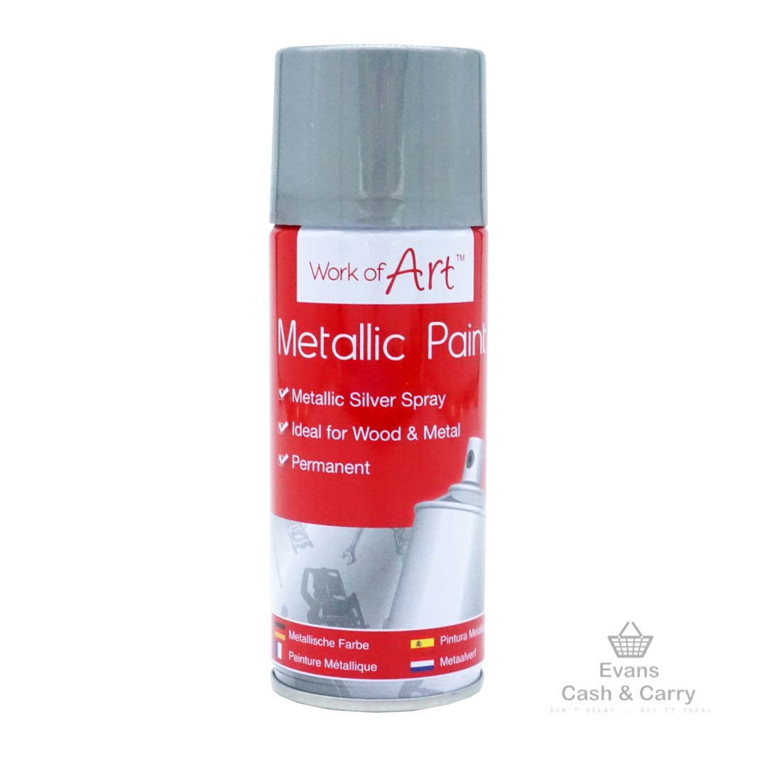 Metallic Spray Paint - Silver