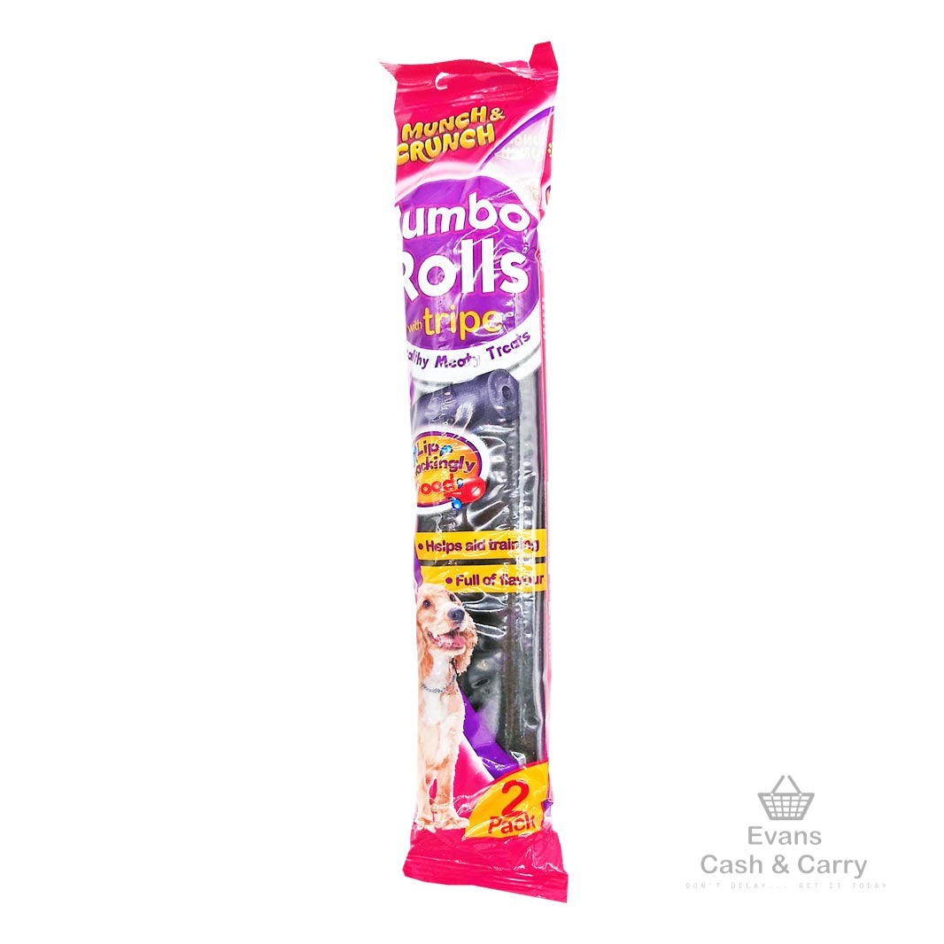 (BBE - 13/01/25) Munch Crunch Jumbo Rolls- Tripe