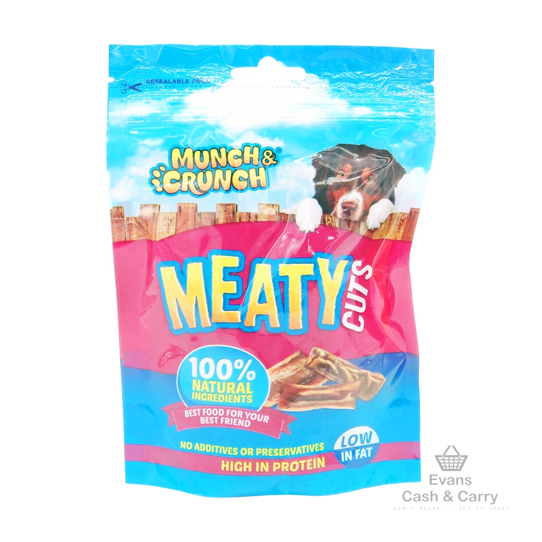 (BBE - 10/24 - 04/25) Munch Crunch Meaty Cuts (100g)