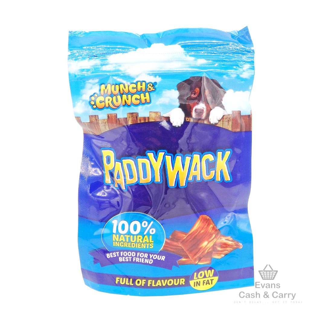 Munch Crunch PaddyWack Dog Snack (100g)