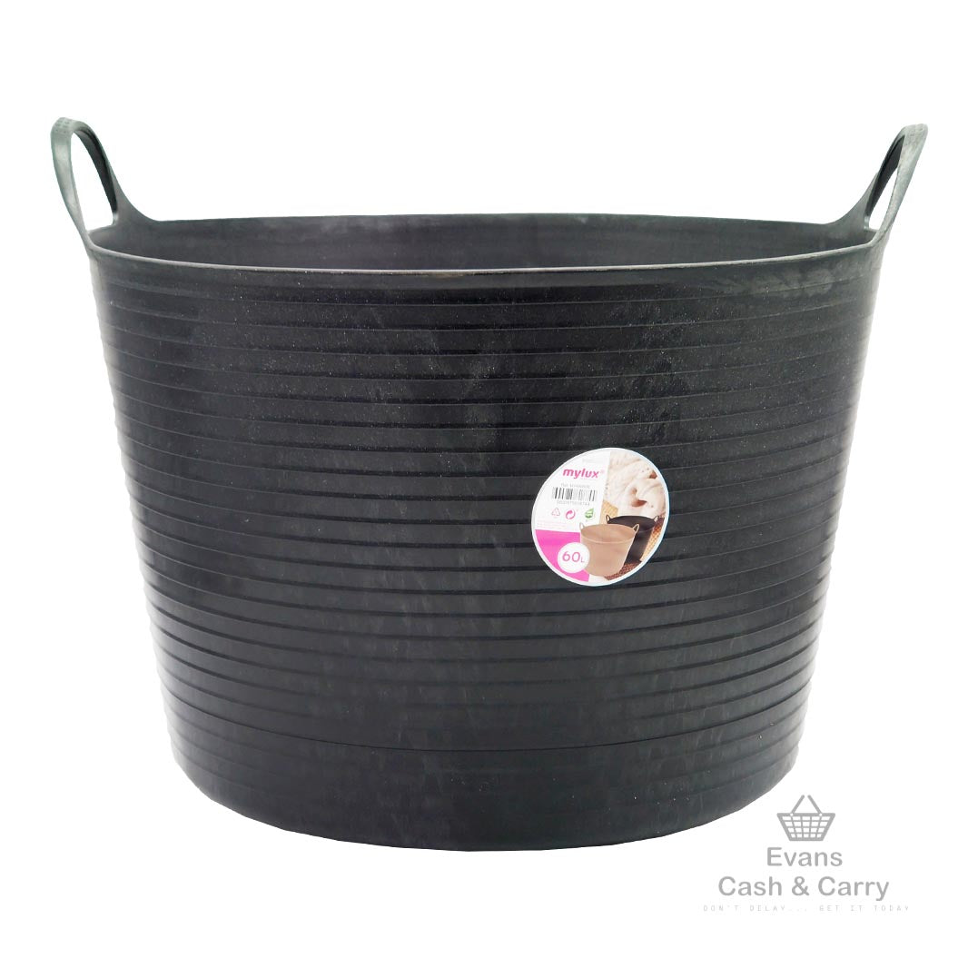 Black Tuff Tub 60L