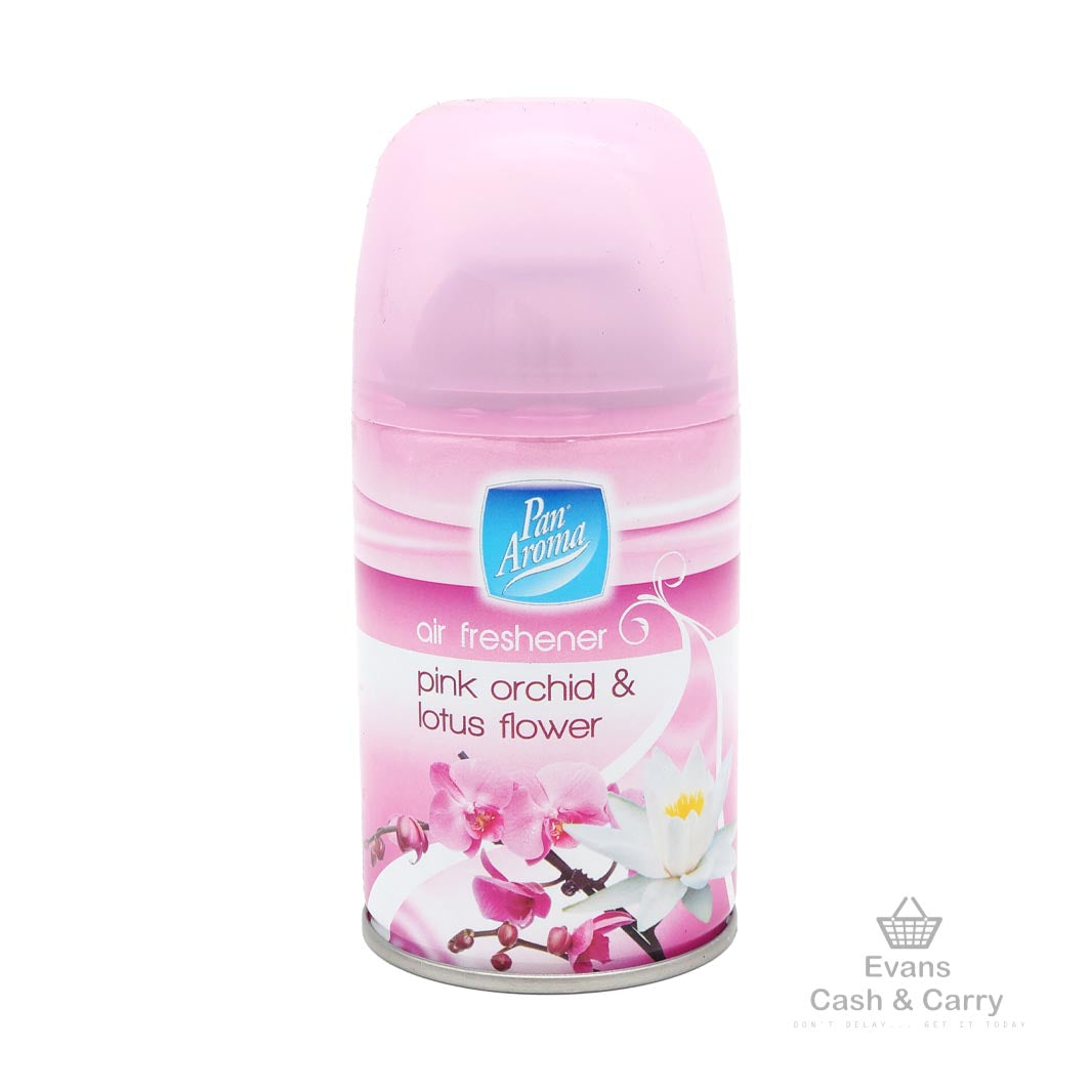 Pan Aroma Air Freshener Refill- Pink Orchid & Lotus Flower (250ml)