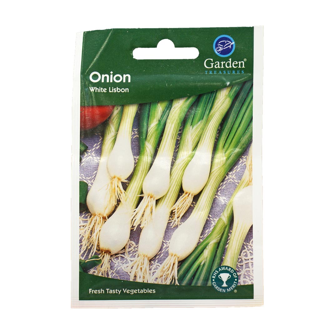 Onion (White Lisbon) Seeds (90p each or 5 for £4)